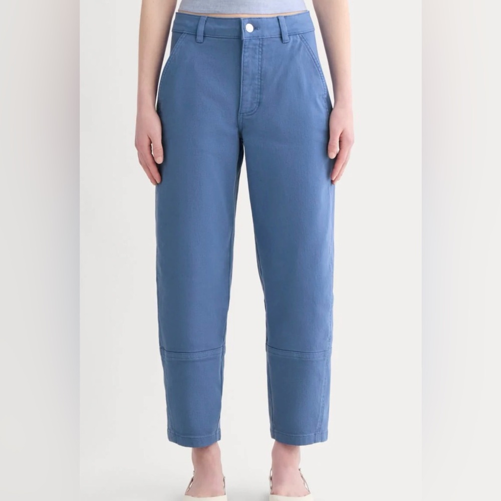 Everlane Utility Barrel Pant Cornflower Blue Size 6